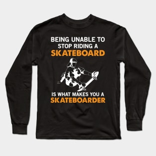 Skateboard Love - Skating Long Sleeve T-Shirt